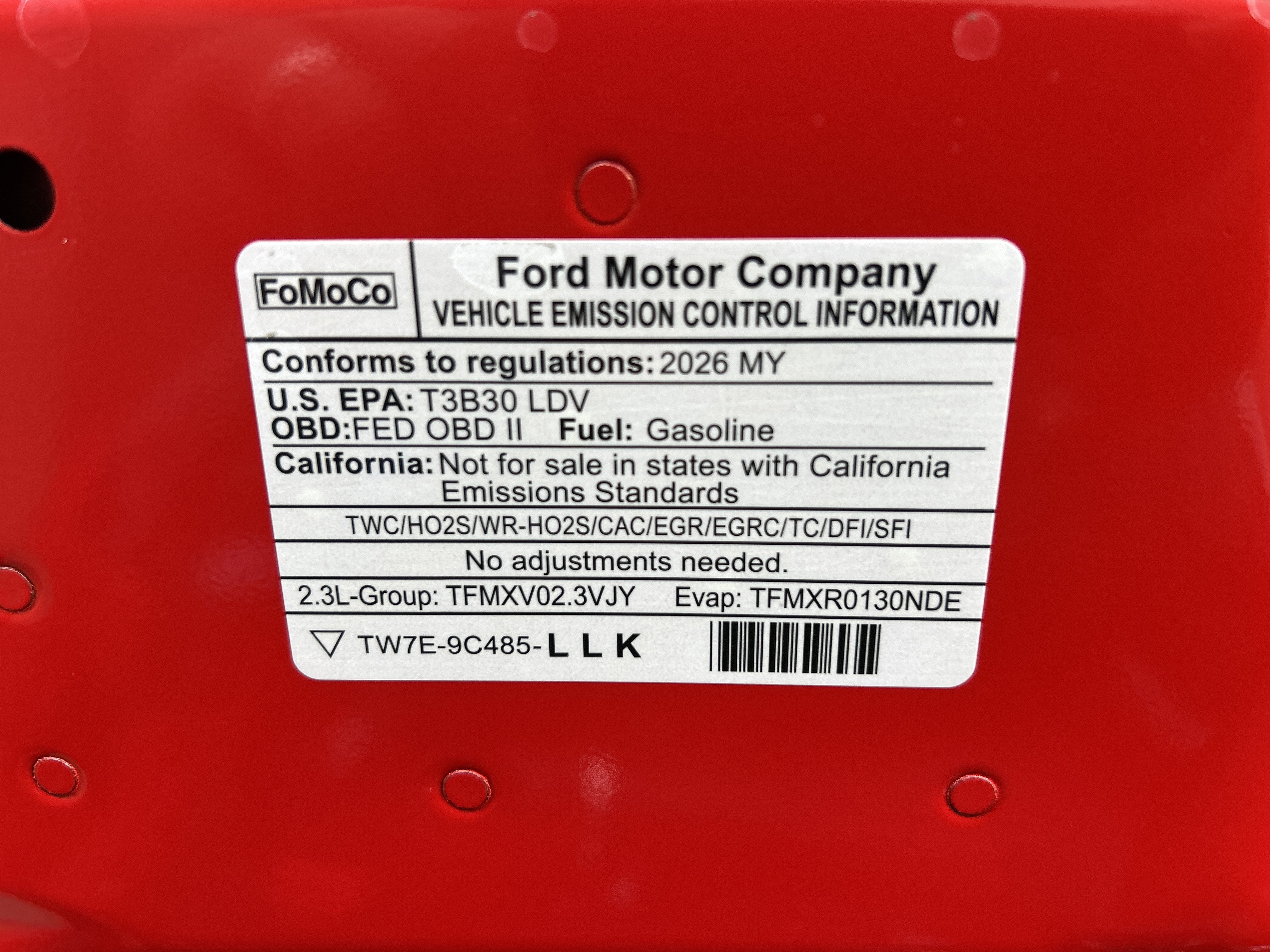 2026 Ford Mustang EcoBoost