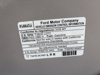 2026 Ford Explorer Active w/200A Pkg