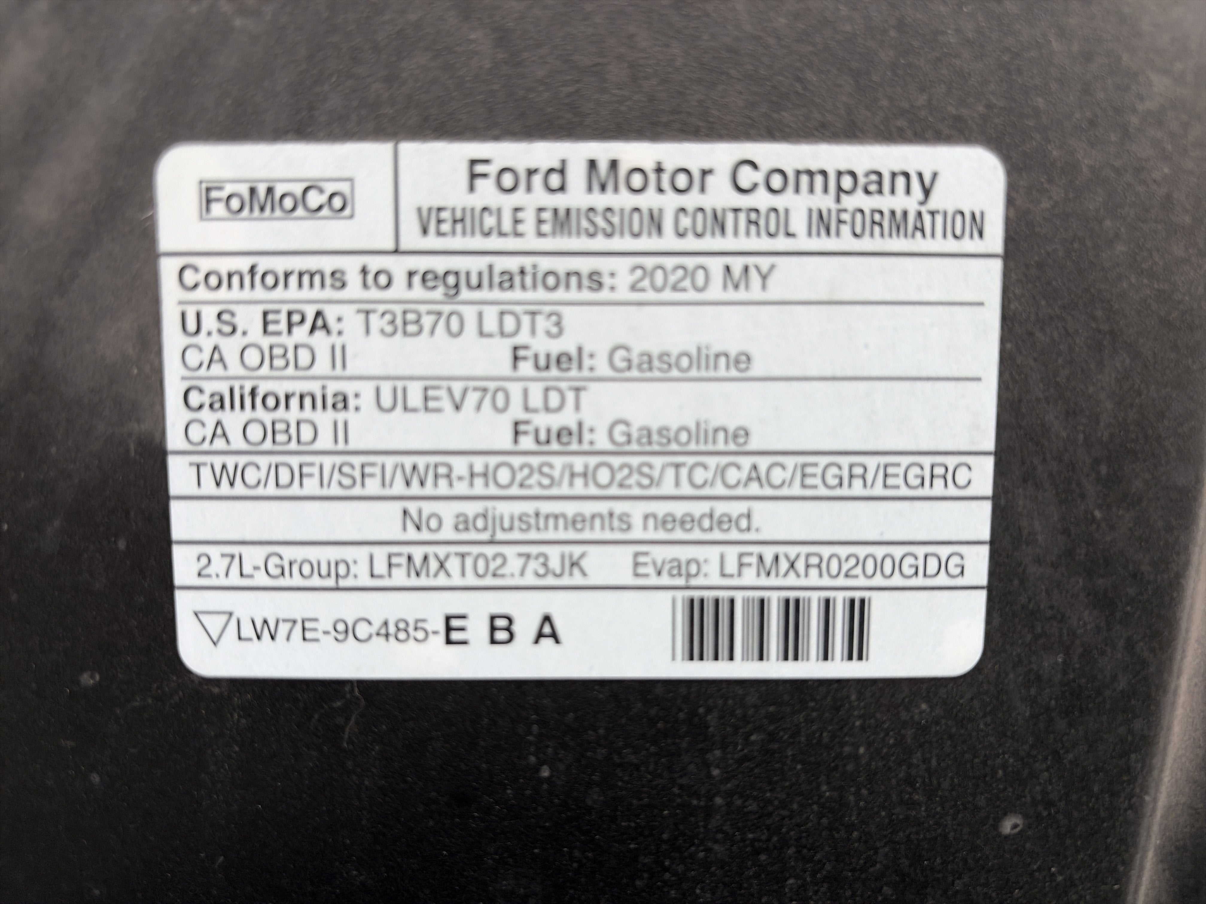 2020 Ford F-150 Base