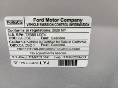2026 Ford F-150 LARIAT