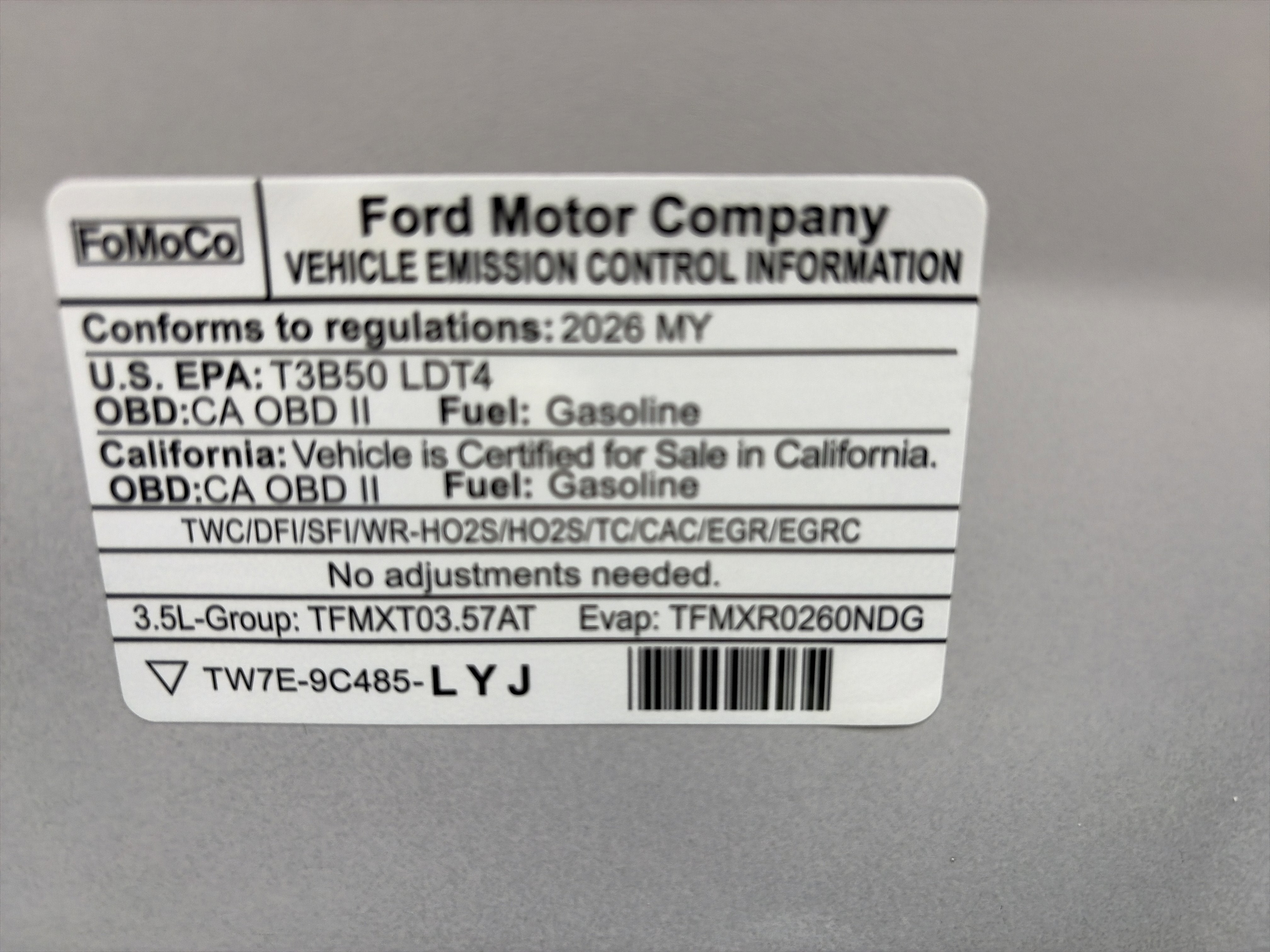 2026 Ford F-150 LARIAT