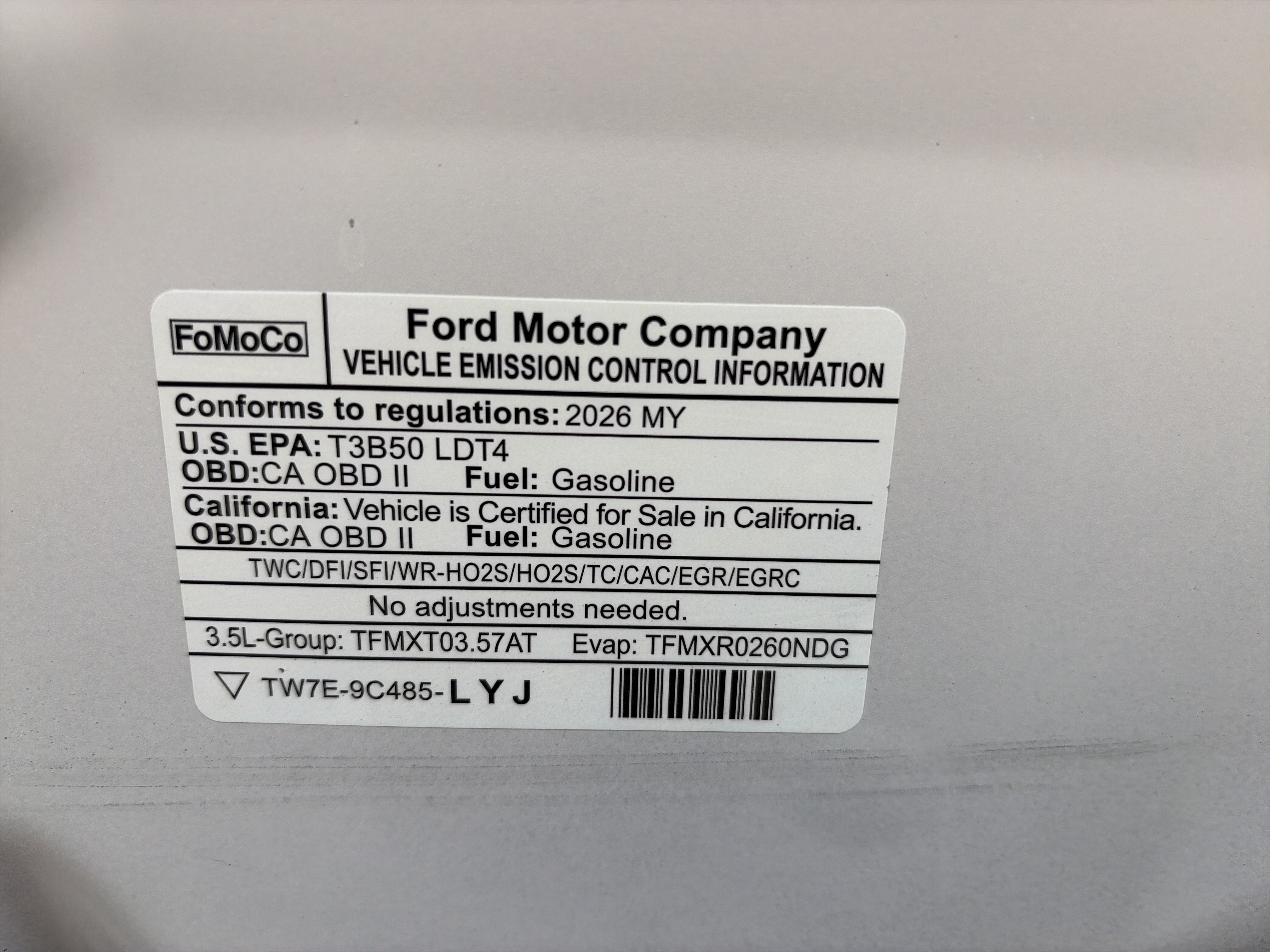 2026 Ford F-150 LARIAT