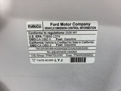 2026 Ford F-150 LARIAT
