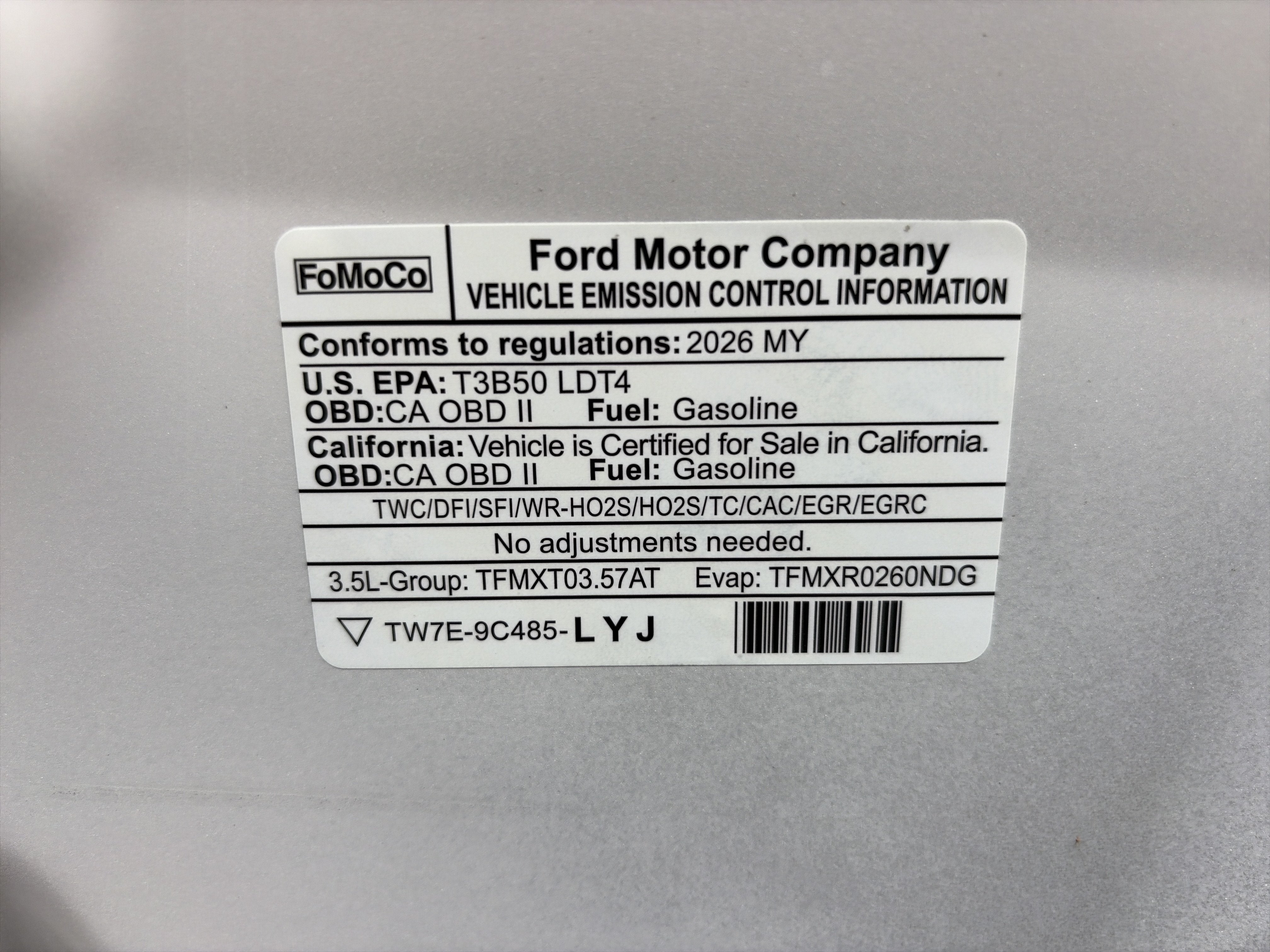 2026 Ford F-150 LARIAT