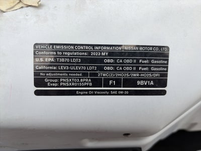 2023 Nissan Frontier PRO-4X